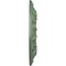 Ekena Millwork Whitman Ceiling Medallion (For Canopies up to 3 3/4"), Hand-Painted Athenian Green, 13"OD x 1 3/8"P CM13WHAGF - alternate 3